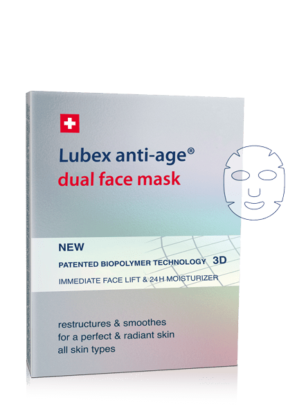 Lubex anti age dual face mask