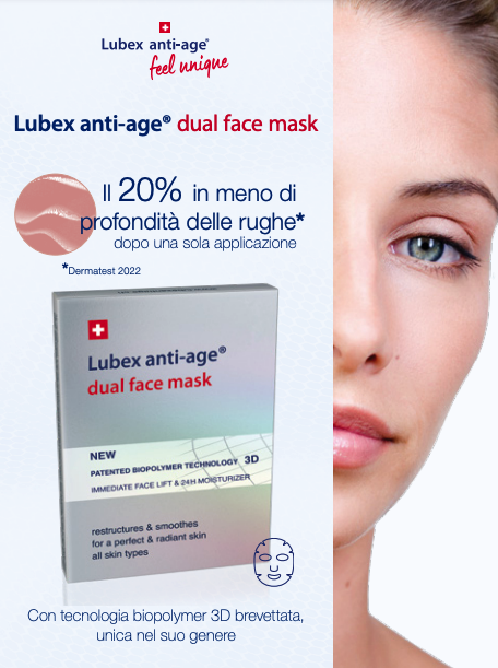 Lubex anti-age dual face mask - per ogni tipo di pelle