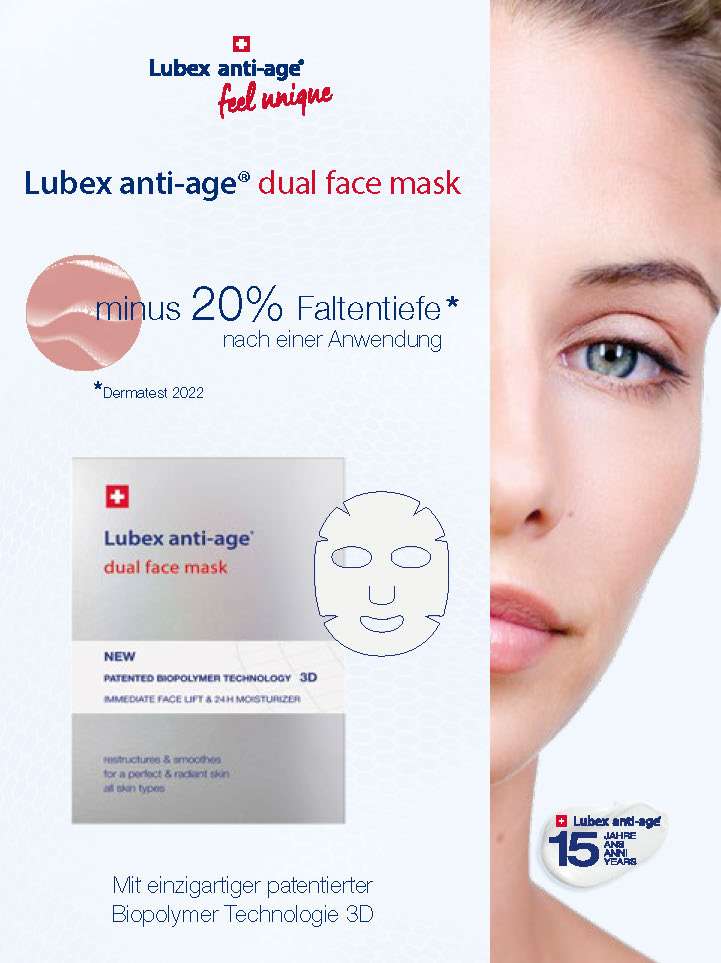 Lubex anti-age dual face mask